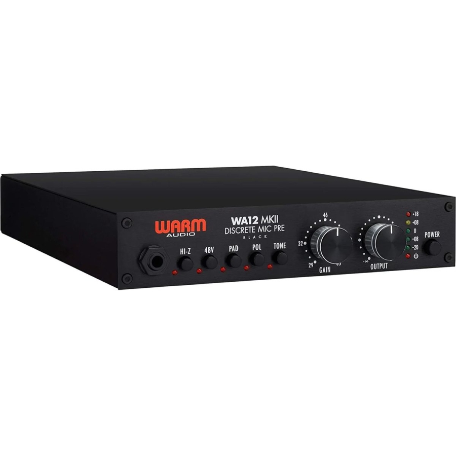 Warm Audio WA12 MKII Black Microfoon Voorversterker