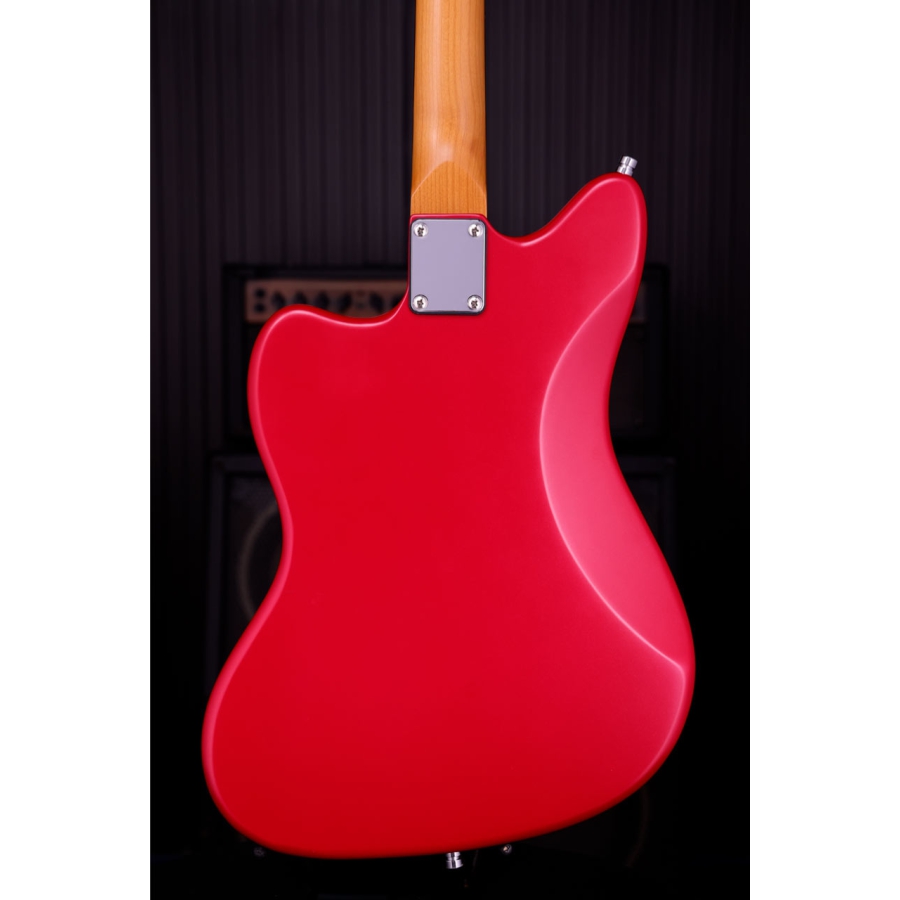 Patina Guitars PJ-3 CAR JM-style P90 Nitro Candy apple Red