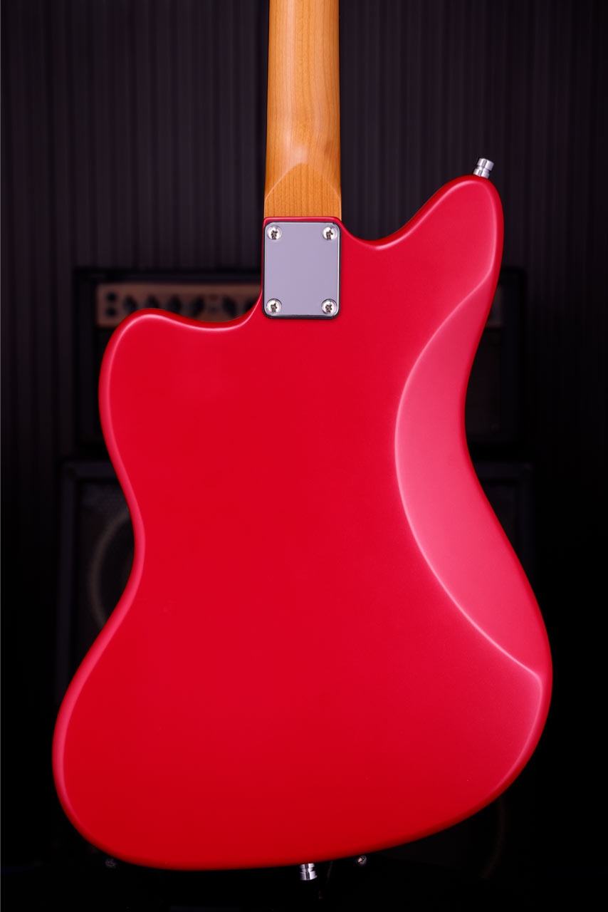 Patina Guitars PJ-3 CAR JM-style P90 Nitro Candy apple Red