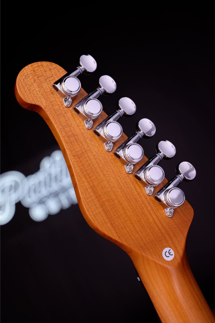 Patina Guitars PJ-3 CAR JM-style P90 Nitro Candy apple Red