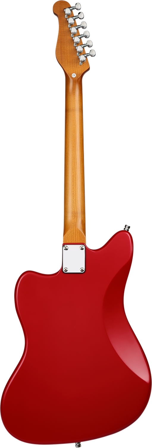 Patina Guitars PJ-3 CAR JM-style P90 Nitro Candy apple Red