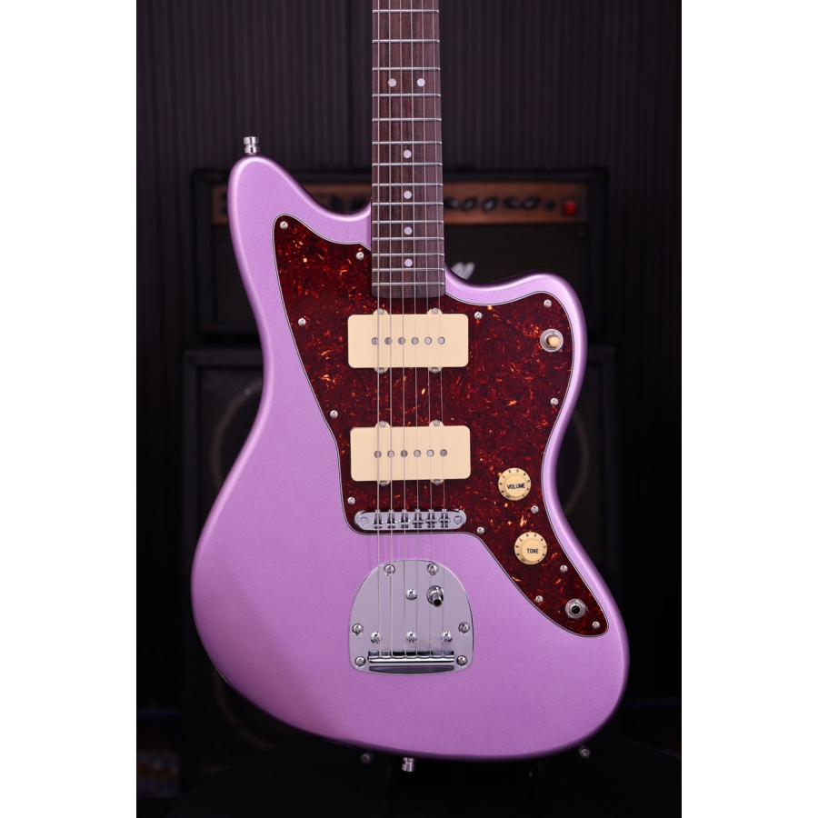 Patina Guitars PJ-3 PP JM-style P90 Nitro Purple