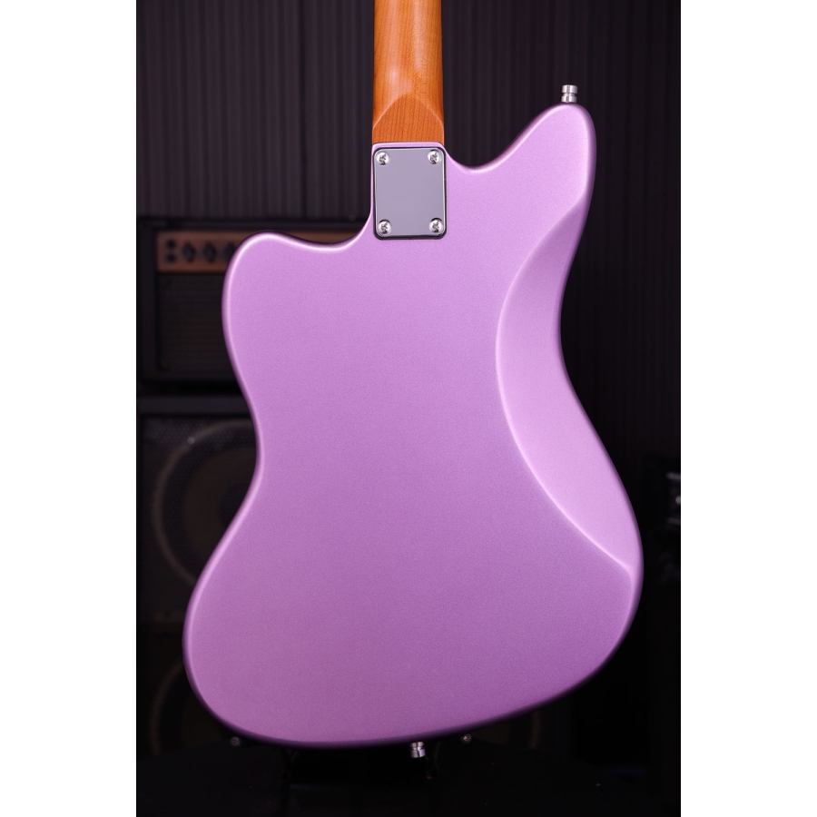 Patina Guitars PJ-3 PP JM-style P90 Nitro Purple