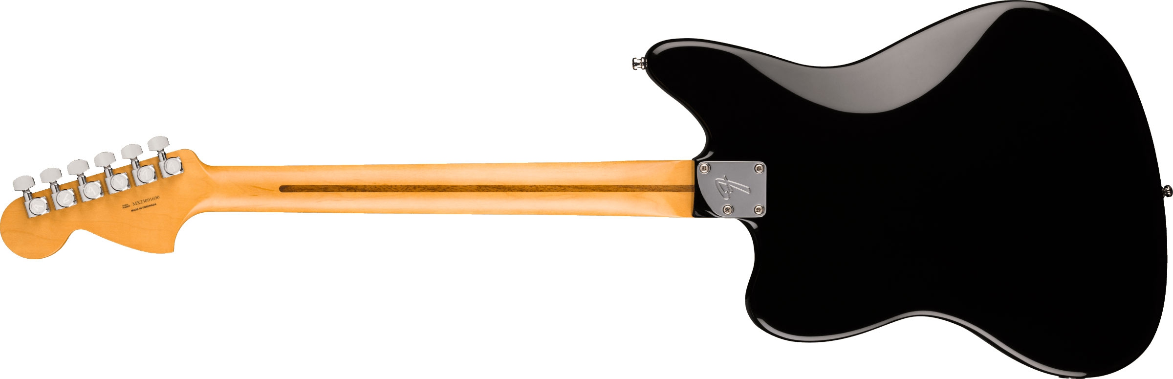 Fender LTD Player Fusion Jaguar Baritone Ebony Black