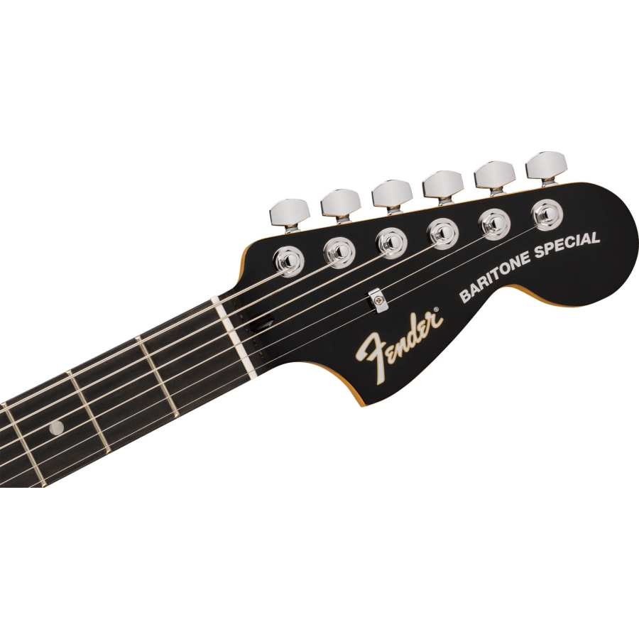 Fender LTD Player Fusion Jaguar Baritone Ebony Black
