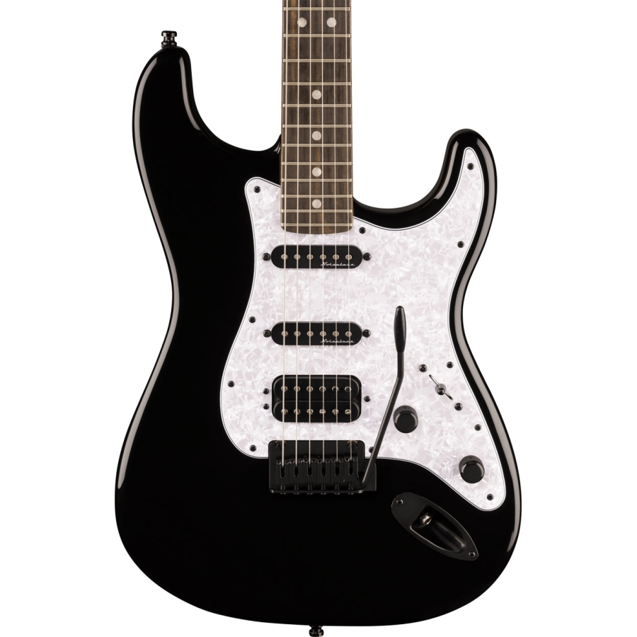 Fender LTD Player Fusion Stratocaster HSS Ebony Black