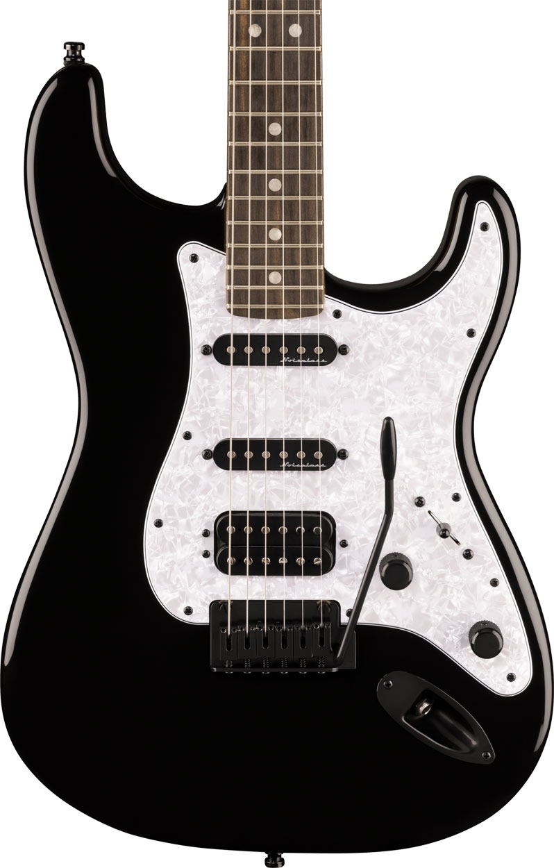Fender LTD Player Fusion Stratocaster HSS Ebony Black