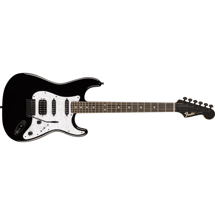 Fender LTD Player Fusion Stratocaster HSS Ebony Black