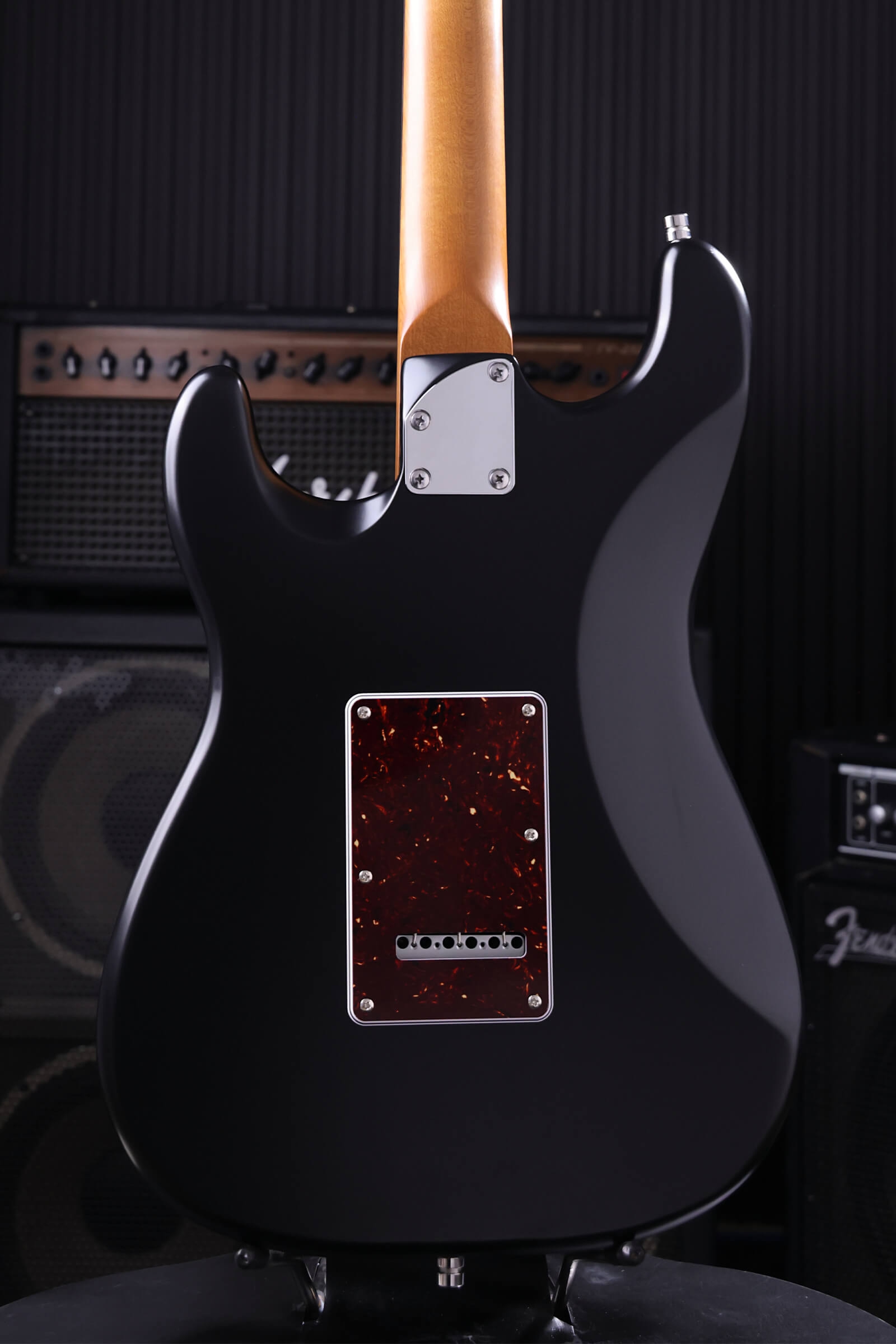 Patina Guitars PS-3 BK S-stijl Nitro Black