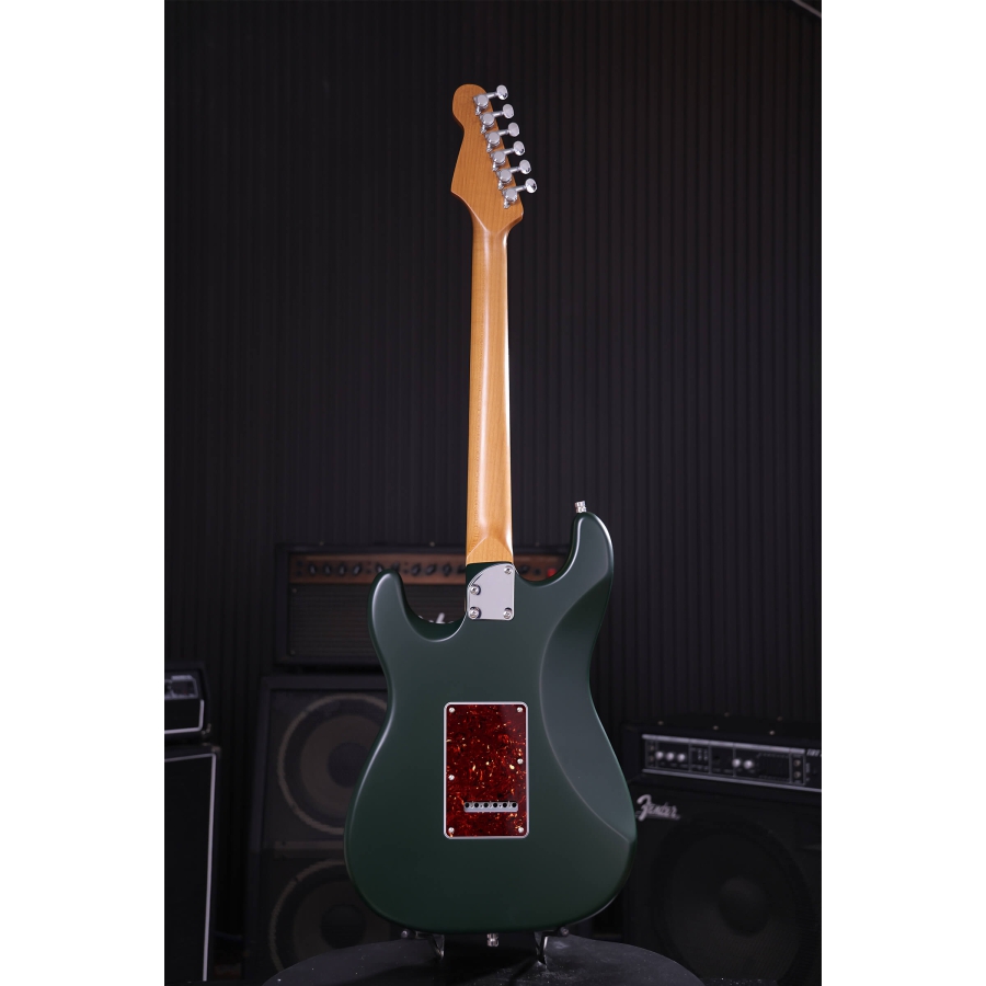 Patina Guitars PS-4 SGR S-stijl HSS Nitro Green