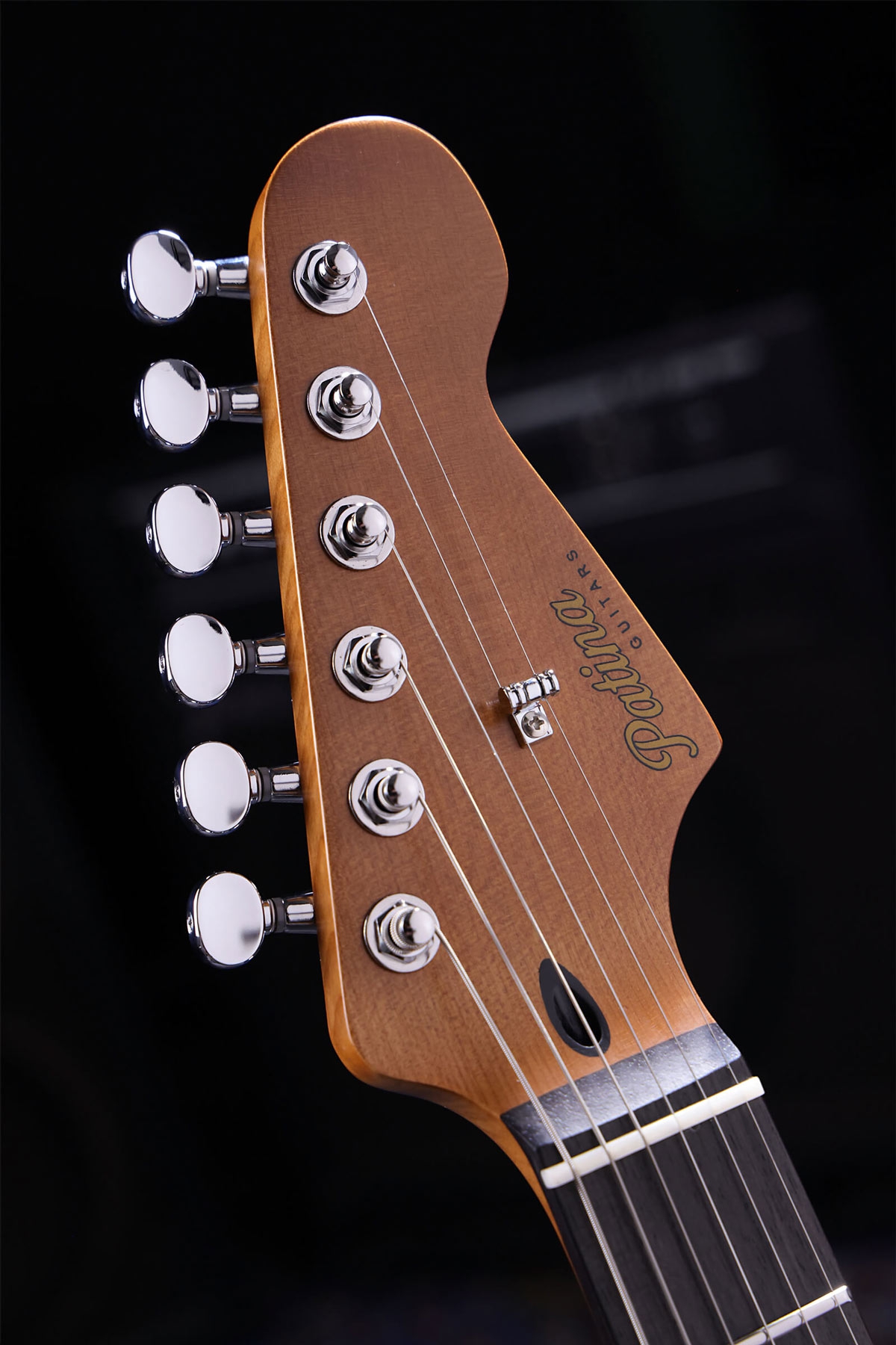 Patina Guitars PS-4 SGR S-stijl HSS Nitro Green