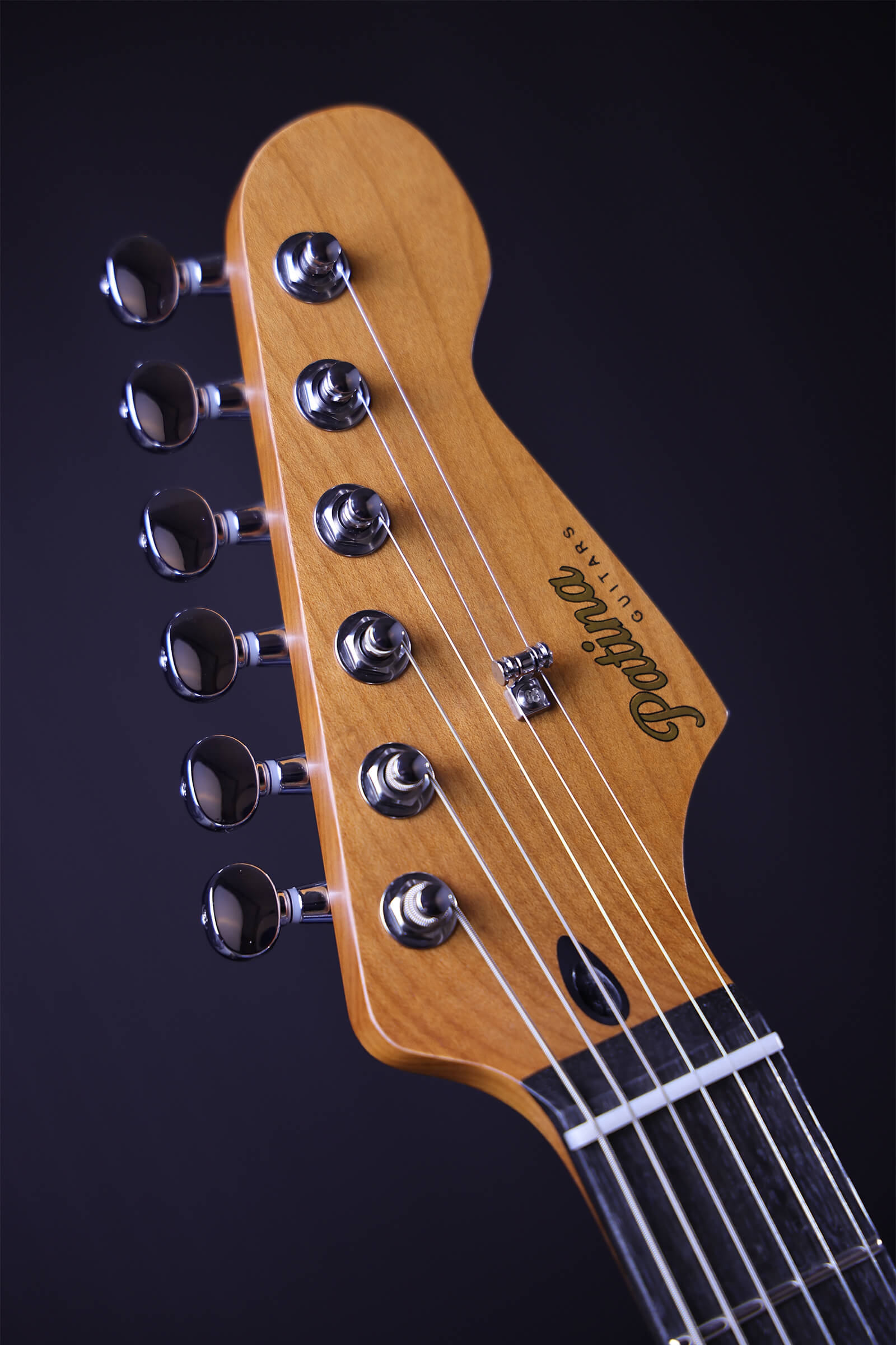 Patina Guitars PS-6 PP R S-stijl SSS Nitro Relic Purple