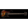 PRS SE KESTREL BASS Tri-Color Sunburst