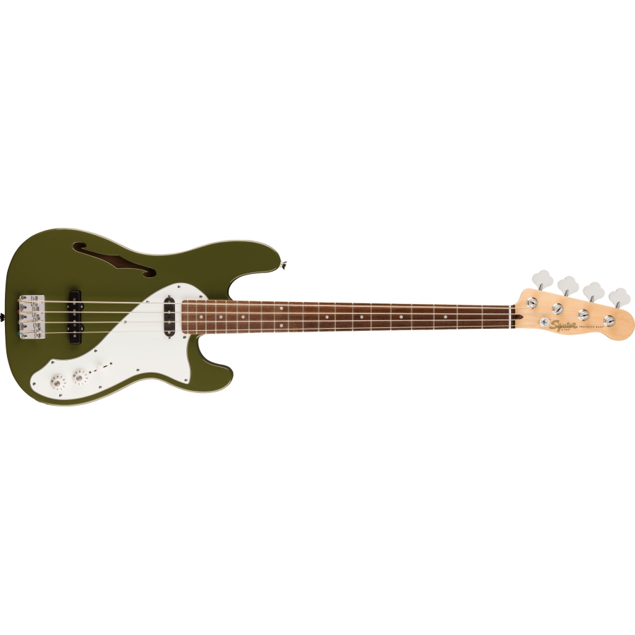Squier Paranormal Precision Bass Thinline SJ LRL Olive