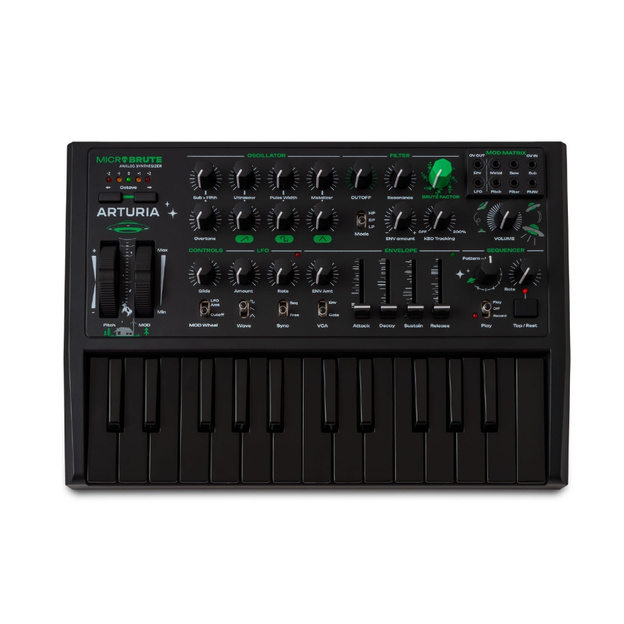 Arturia MicroBrute UFO analoge synthesizer