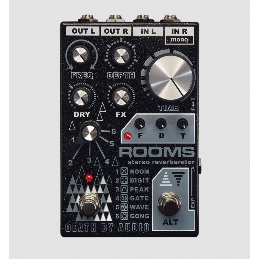 Death By Audio Rooms Stereo Reverberator