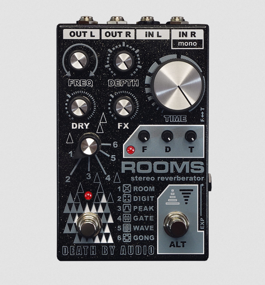 Death By Audio Rooms Stereo Reverberator