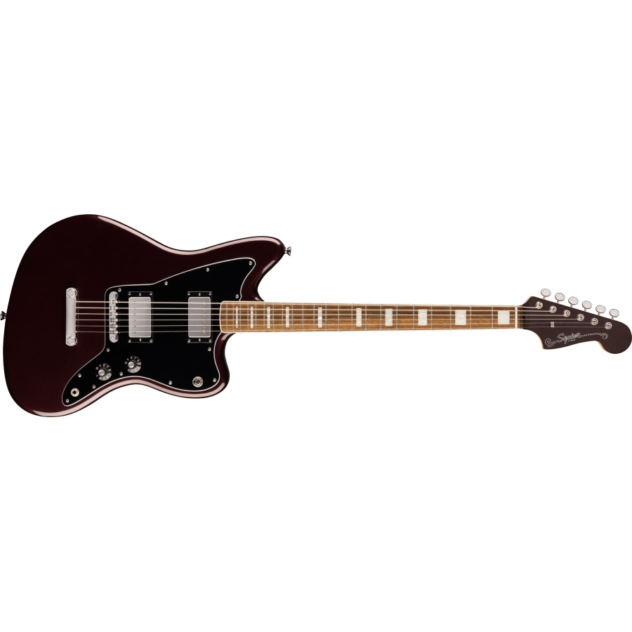 Squier Paranormal Baritone Jazzmaster HH LRL Oxblood