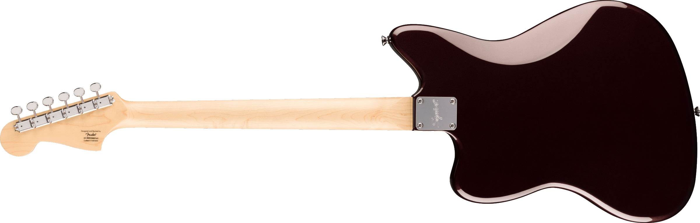 Squier Paranormal Baritone Jazzmaster HH LRL Oxblood