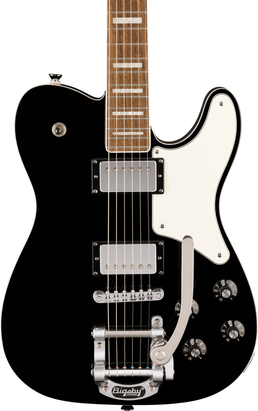 Squier Paranormal Troublemaker Telecaster DLX Bigsby LRL BLK