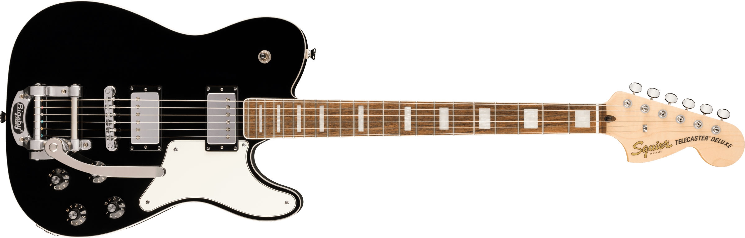 Squier Paranormal Troublemaker Telecaster DLX Bigsby LRL BLK