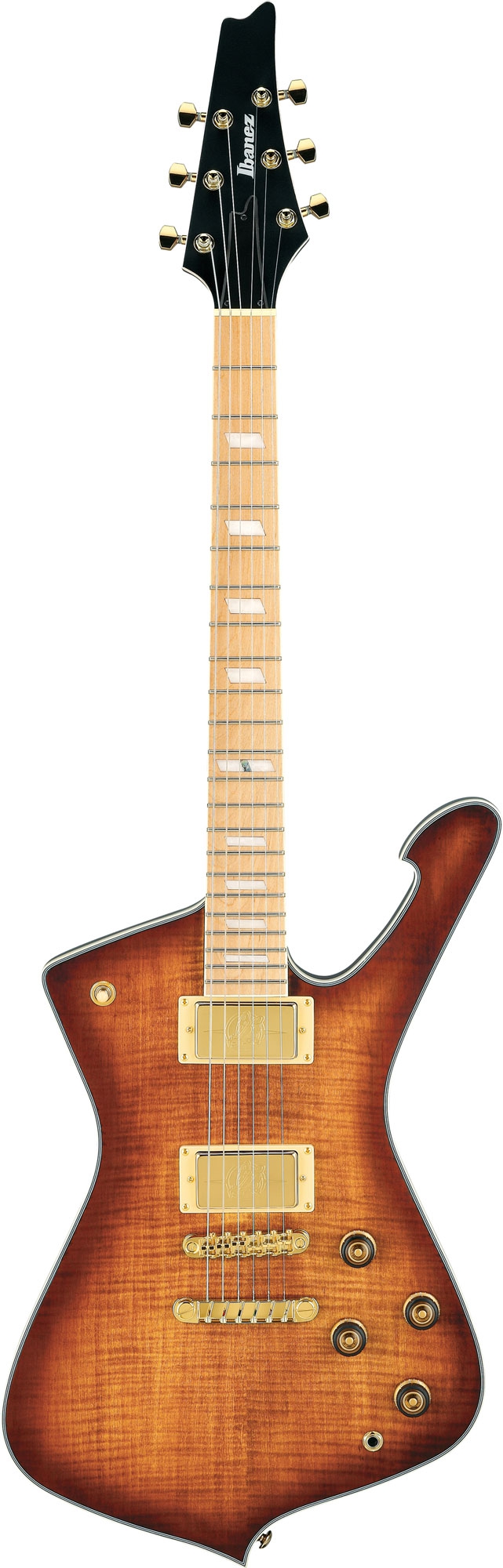 Ibanez IC420MFM CML Caramel Burst Low Gloss