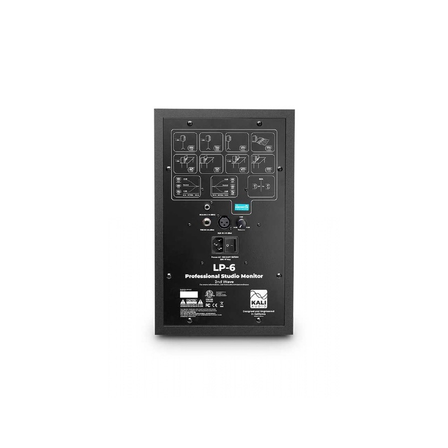 Kali Audio LP 6 V2 active studio monitor