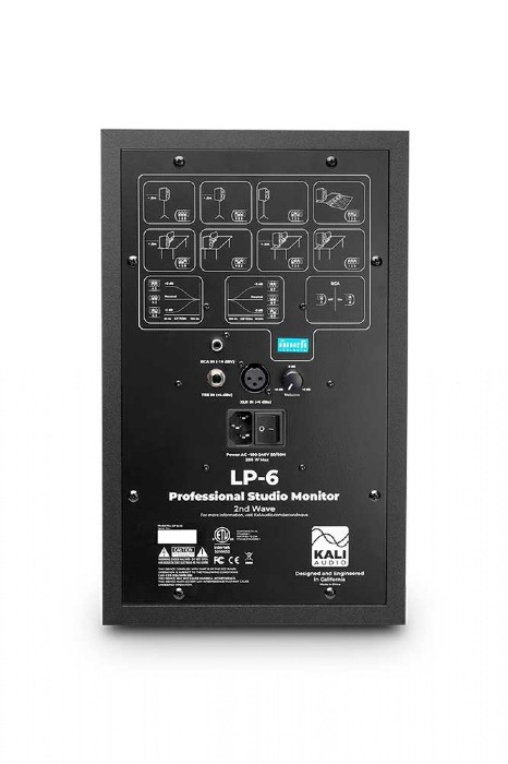 Kali Audio LP 6 V2 active studio monitor