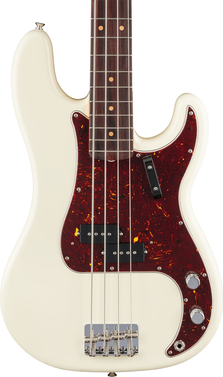 Fender American Vintage II 1960 Precision Bass RW Olympic White