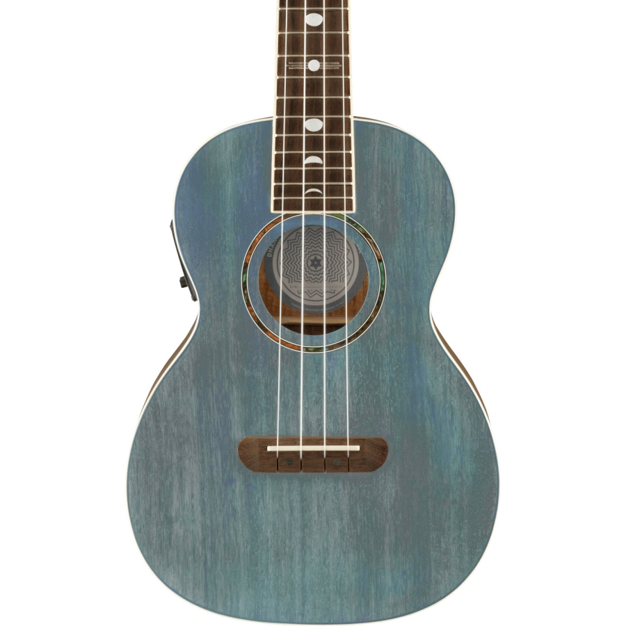 Fender Dhani Harrison Tenor ukulele Turquoise