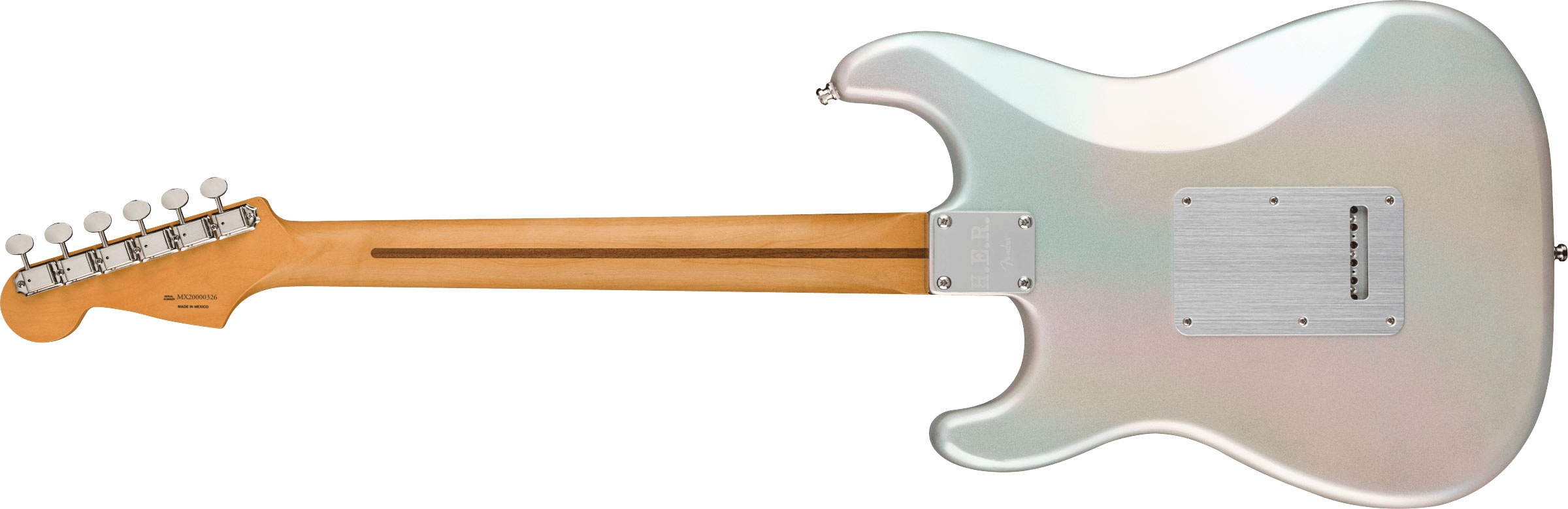 Fender HER Stratocaster MN Chrome Glow