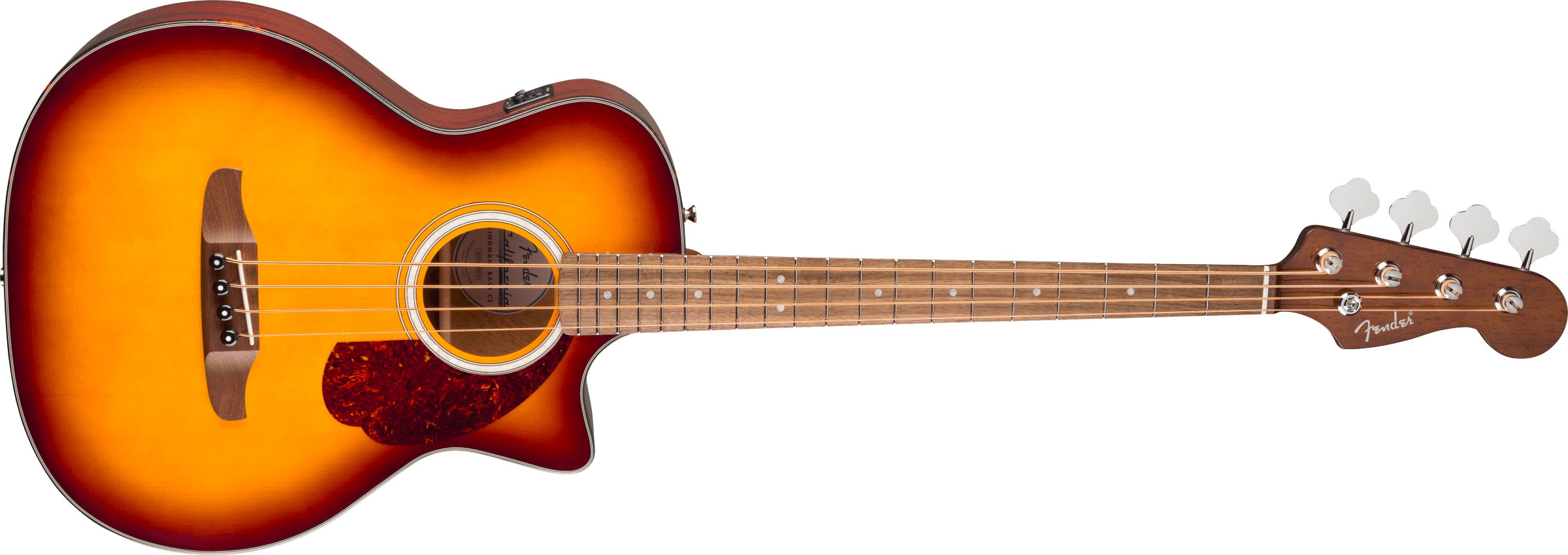 Fender California Deluxe Kingman Bass CE Honey Sunburst