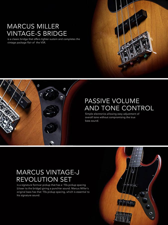 Sire Marcus Miller V5R A4 TS RW Tobacco Sunburst