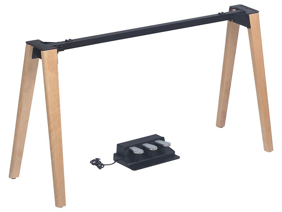 Medeli ST460 houten standaard natural maple