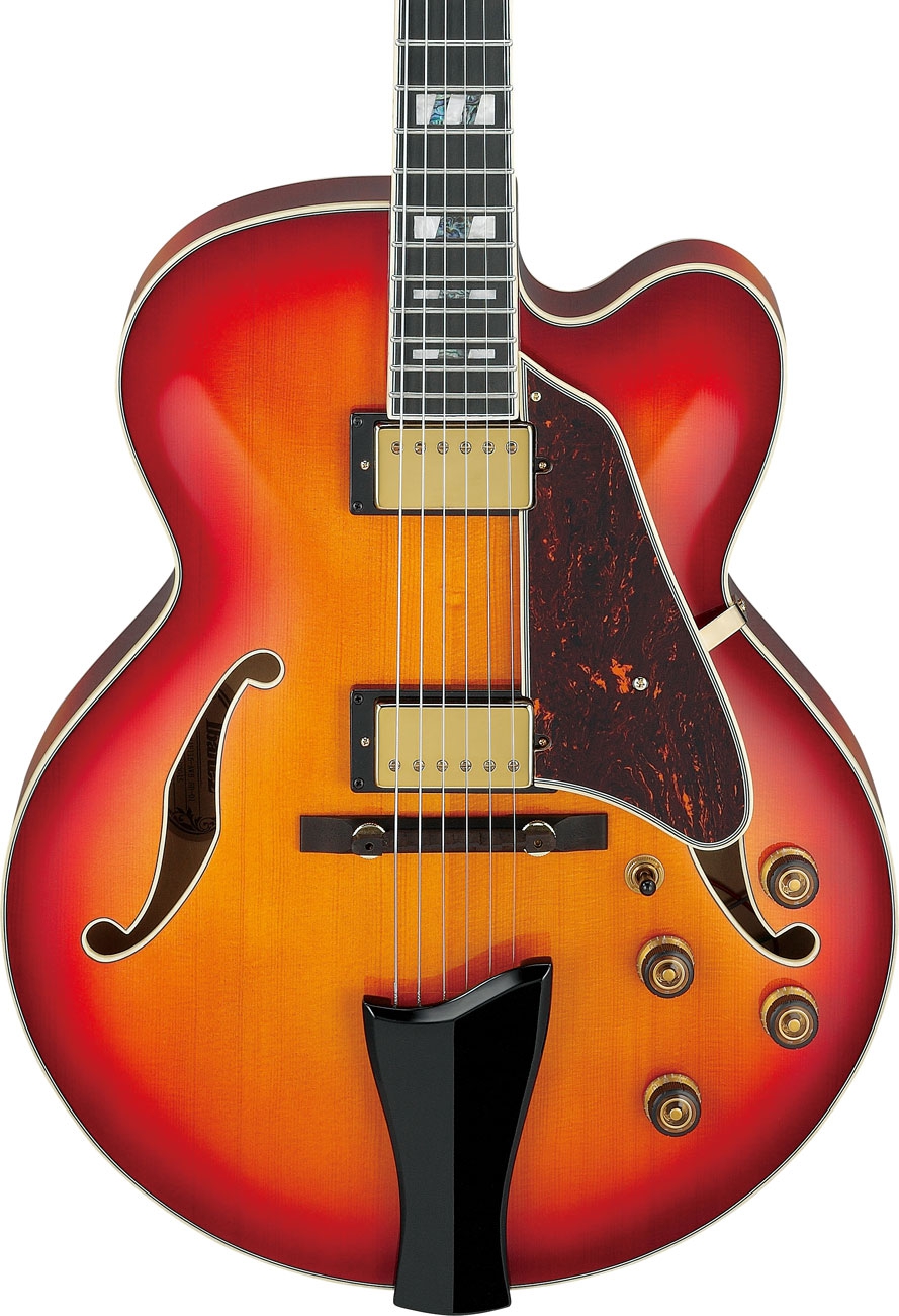Ibanez AF115 AWB Aged Whiskey Burst Artstar