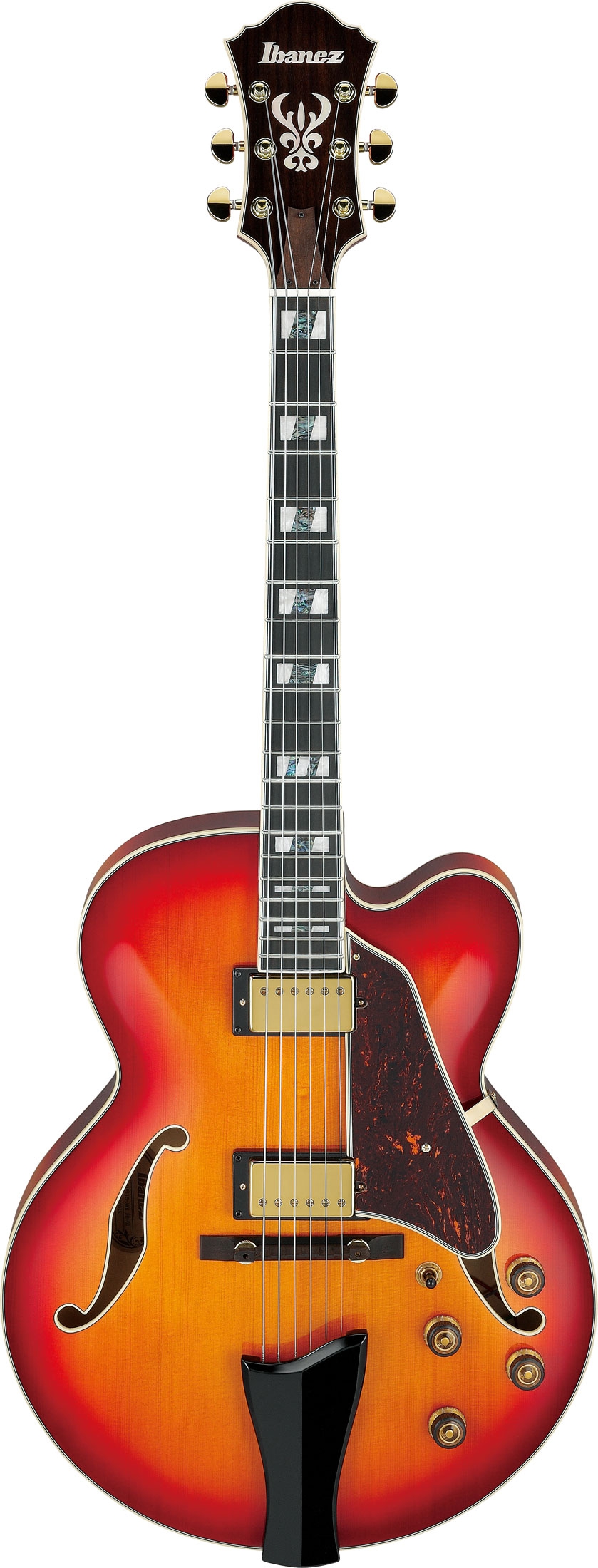 Ibanez AF115 AWB Aged Whiskey Burst Artstar