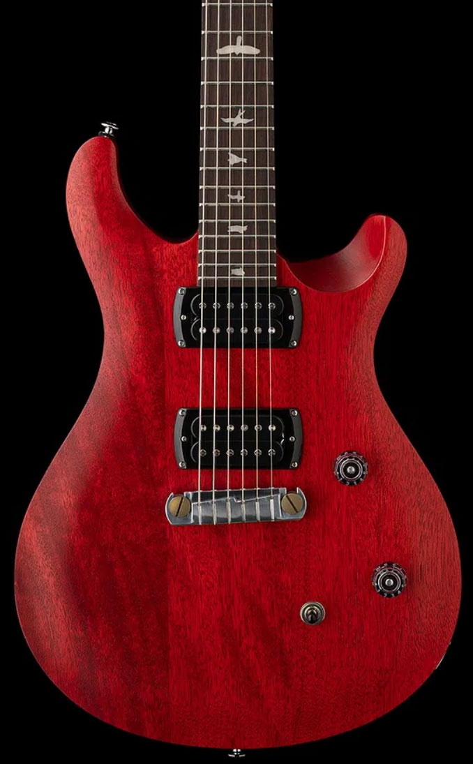 PRS SE CE24 Standard Stoptail Satin Vintage Cherry