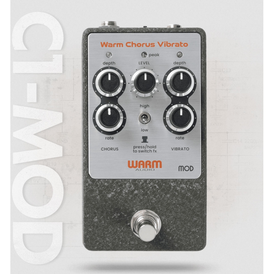 Warm Audio C1 Mod analoge stereo Chorus Vibrato pedaal