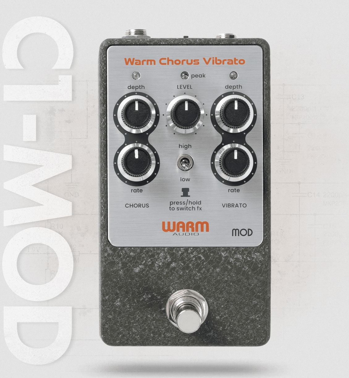 Warm Audio C1 Mod analoge stereo Chorus Vibrato pedaal