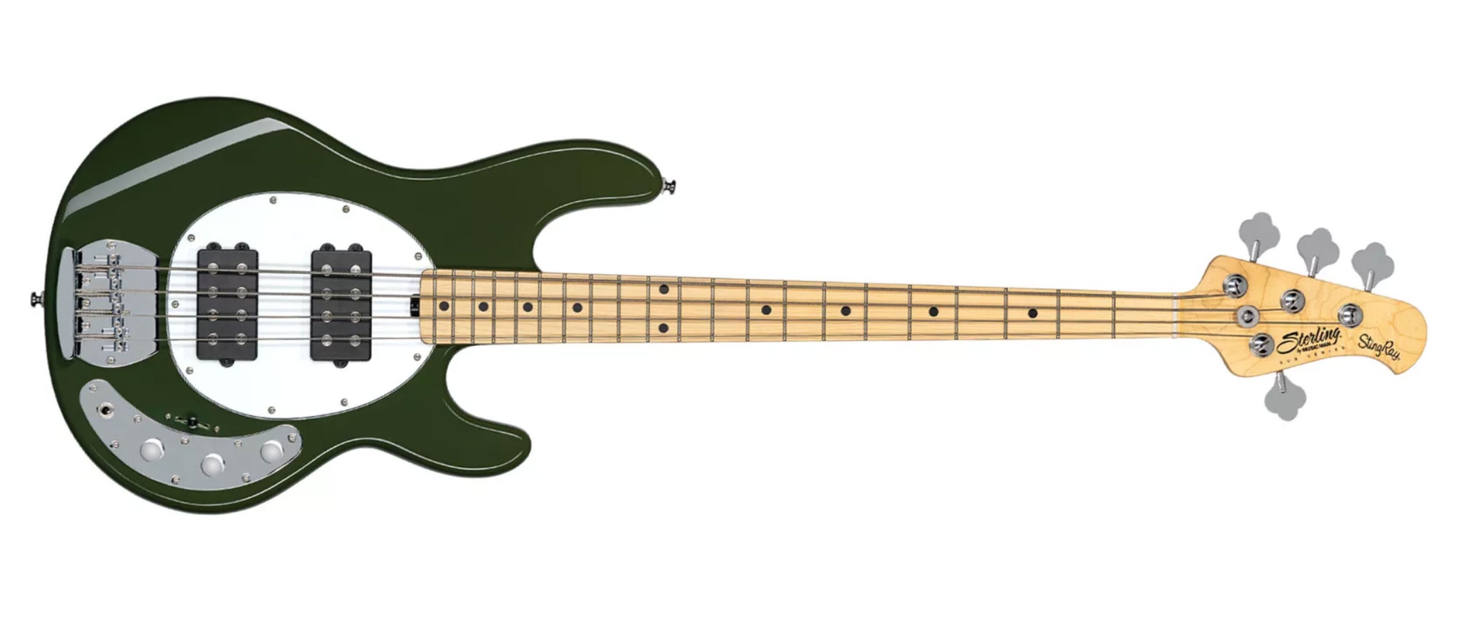 Sterling by Music Man Stingray 4 HH MN Olive
