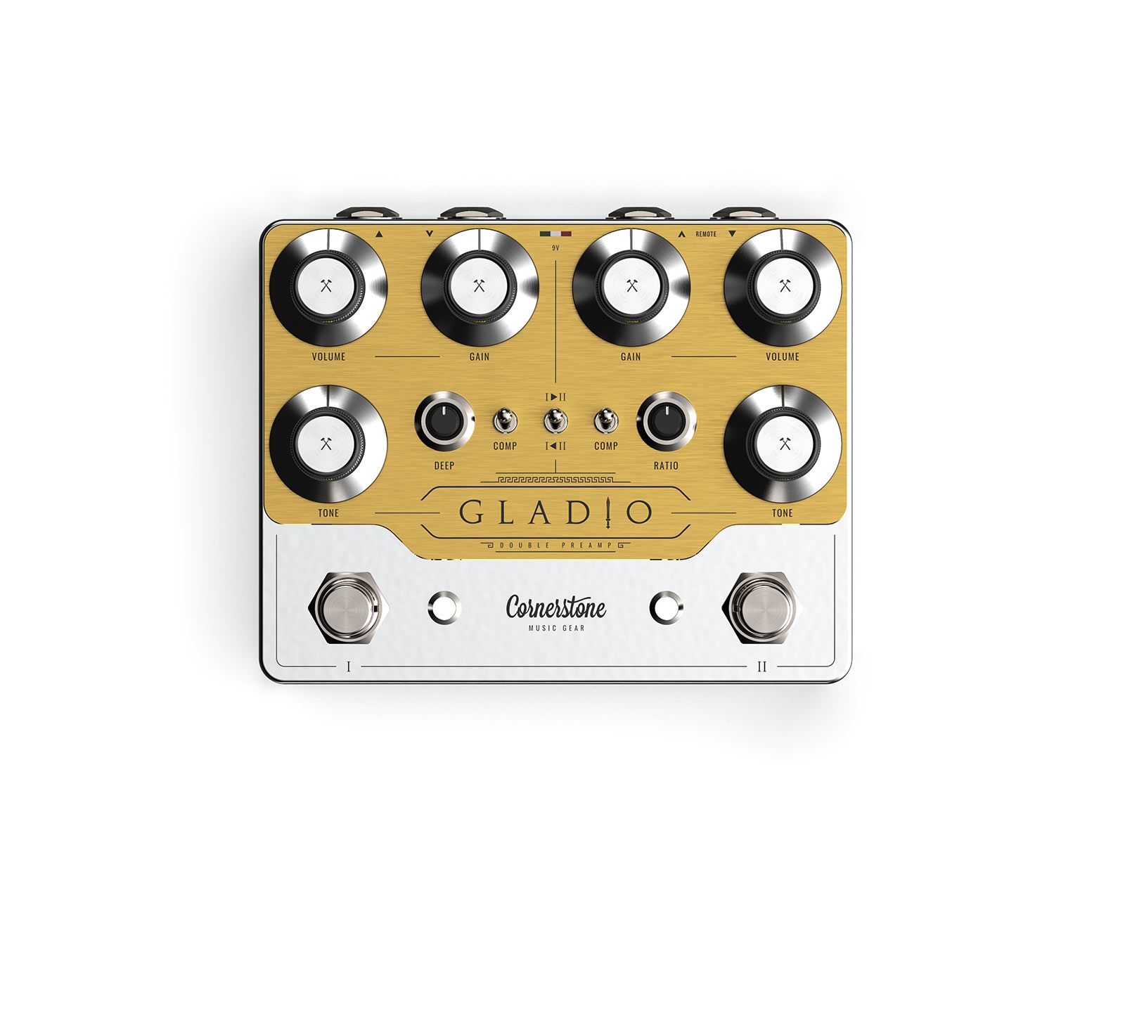 Cornerstone Gladio Mk3 Gold faceplate limited
