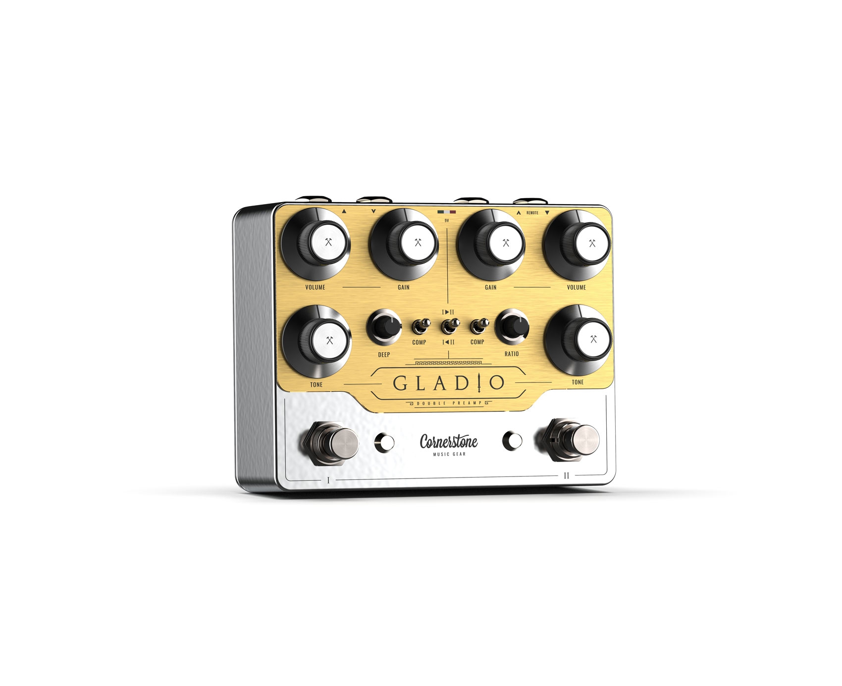 Cornerstone Gladio Mk3 Gold faceplate limited