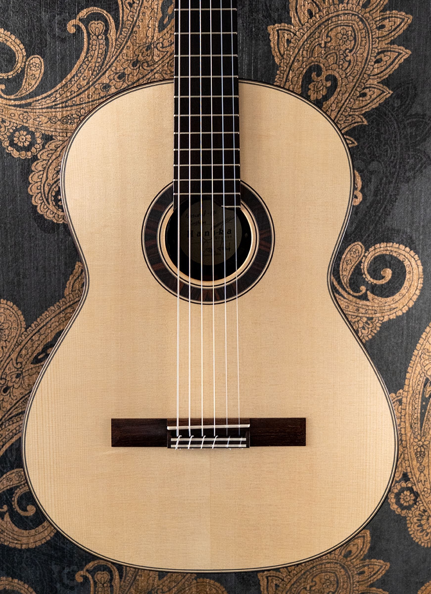 Hanika Bariton Custom Natural PF Udo Rösner pickup