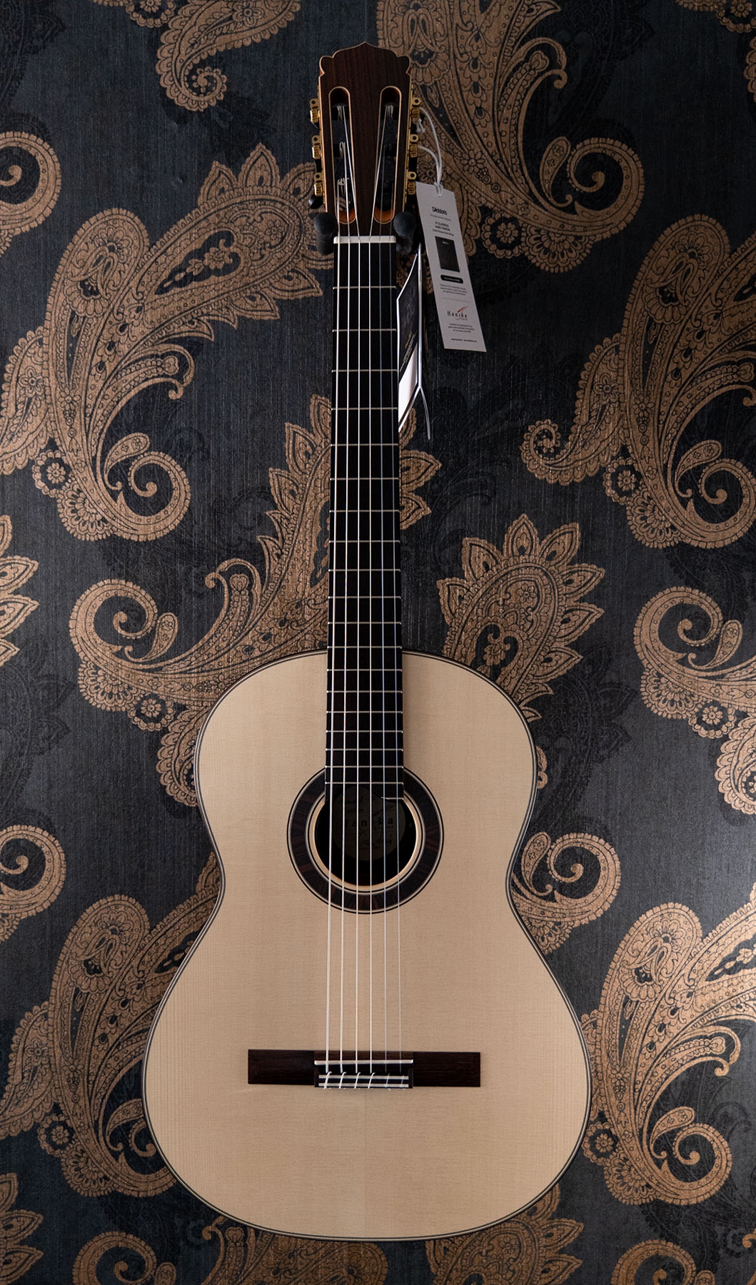 Hanika Bariton Custom Natural PF Udo Rösner pickup