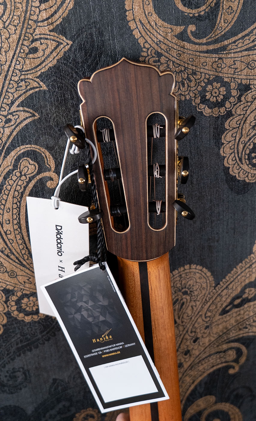 Hanika Bariton Custom Natural PF Udo Rösner pickup