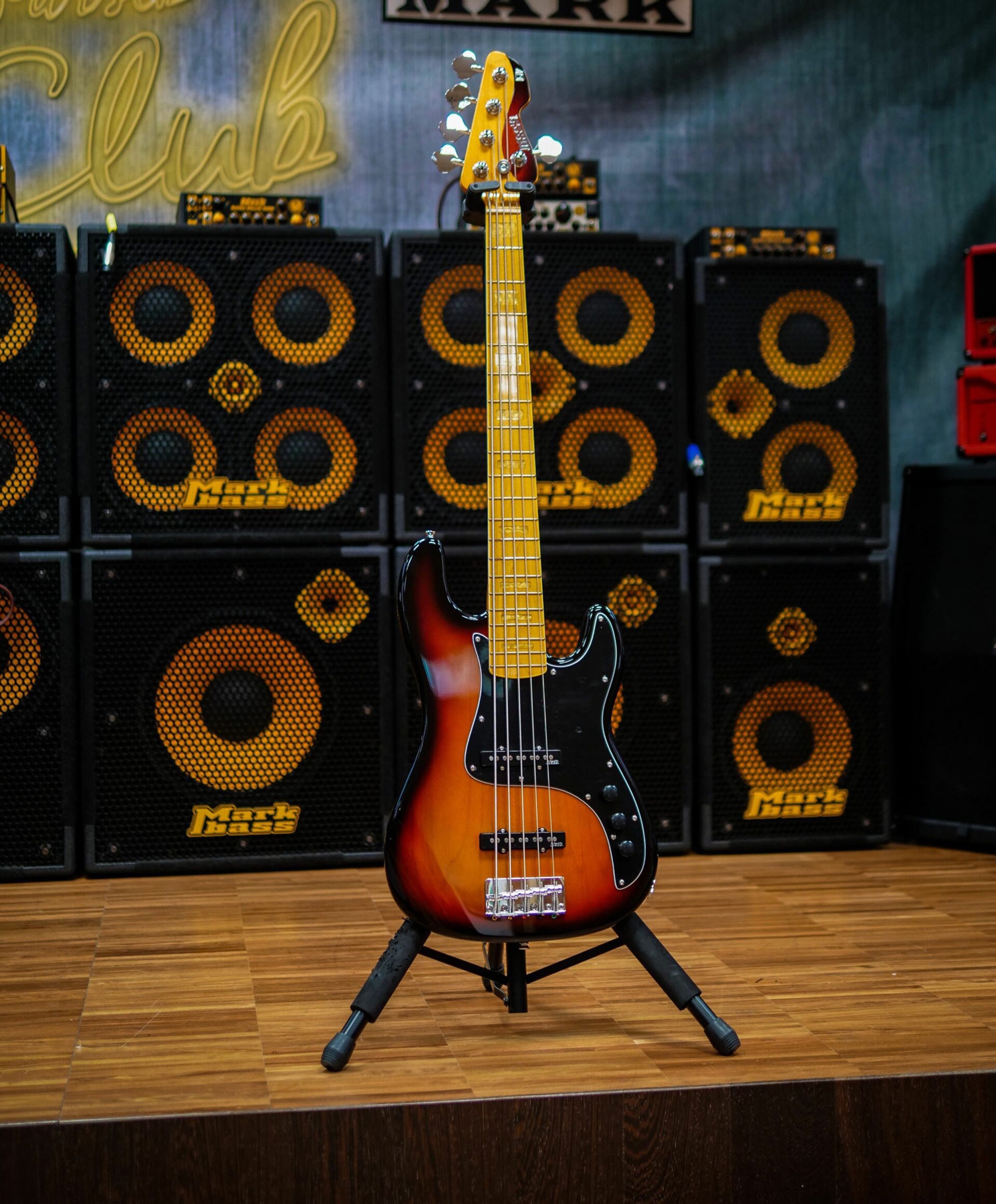 Markbass MB GV5 Gloxy 3-Tone Sunburst CR MP Passive
