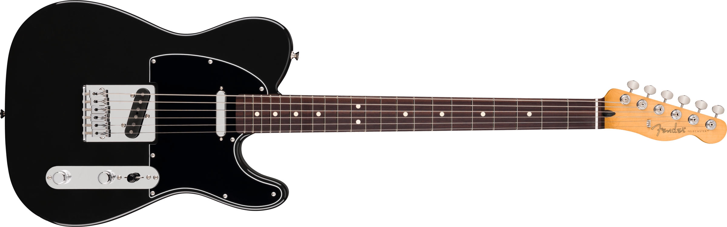 Fender 75th Anniversary Player II Baritone Telecaster RW Black