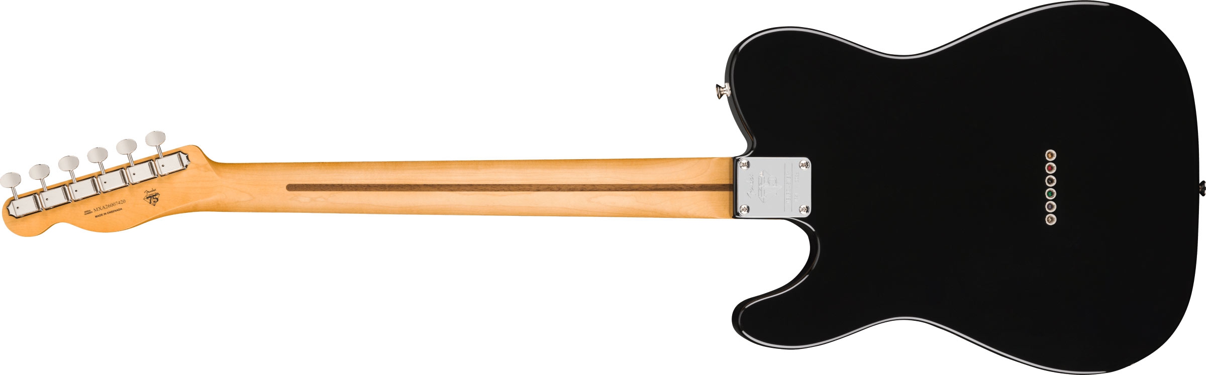 Fender 75th Anniversary Player II Baritone Telecaster RW Black