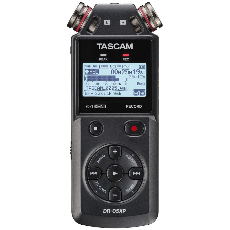 Tascam DR-05XP 32-Bit Float Portable Handheld Recorder