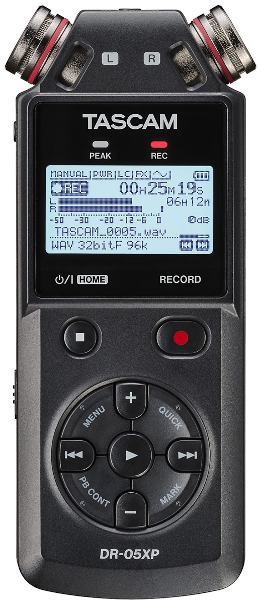 Tascam DR-05XP 32-Bit Float Portable Handheld Recorder